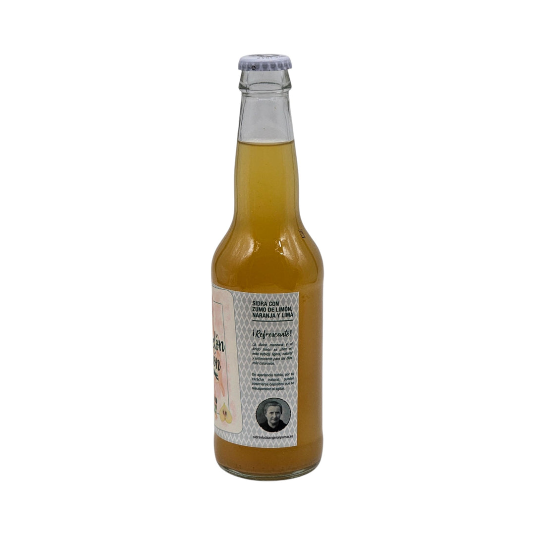 Angelon Llimonn: Sidra / Cidre / Apfelwein mit Zitronen-, Orangen- und Limettensaft, 330 ml