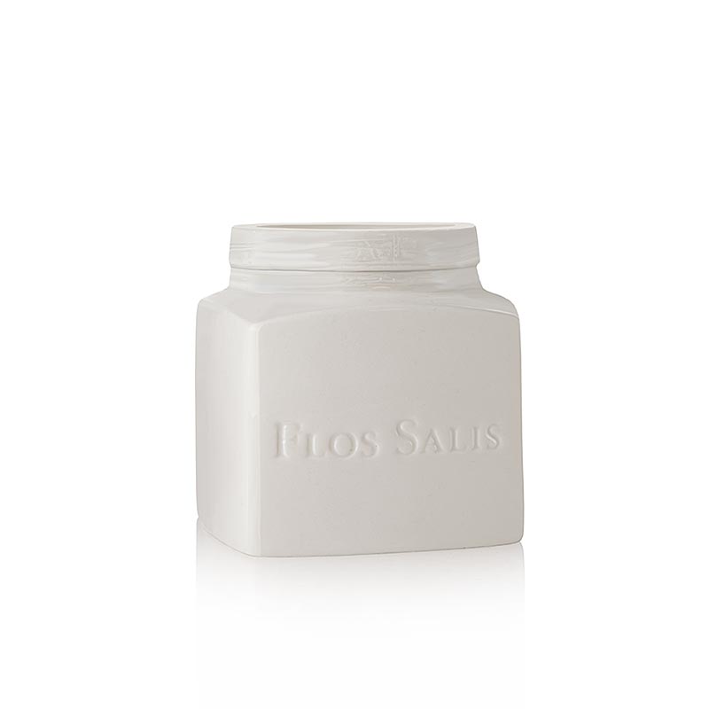 Marisol: Tisch-Salz-Gefäß "Flos Salis®", groß, Flor de Sal-Auslese, 340g