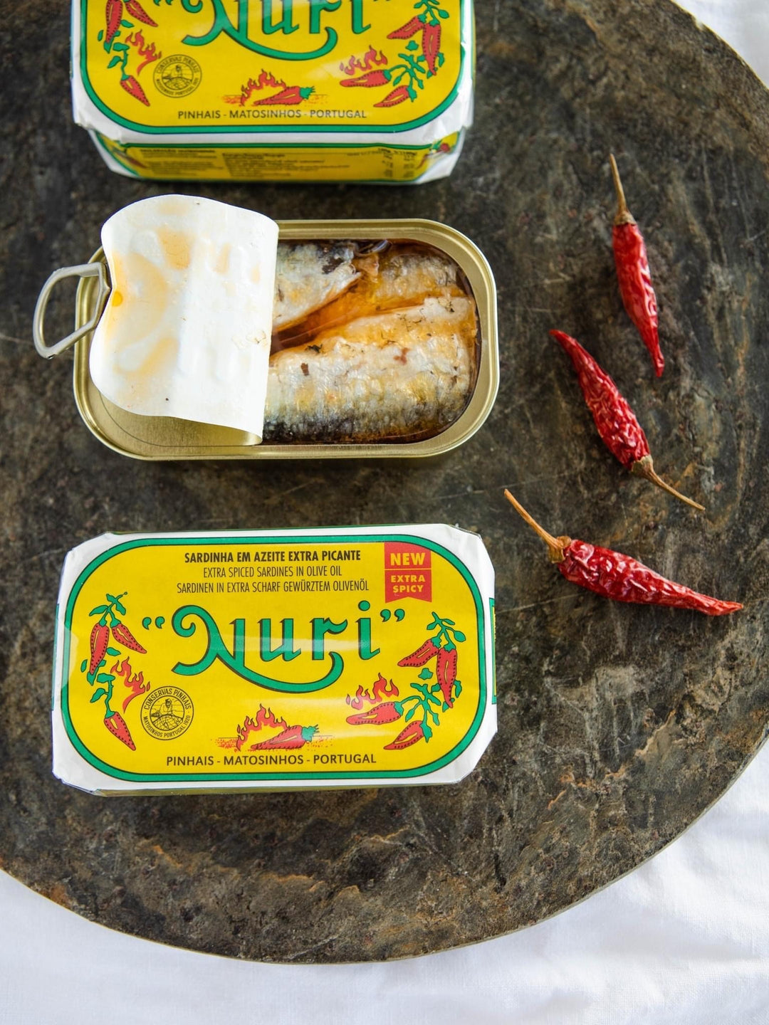 NURI: Sardinen in extra scharfem Olivenöl