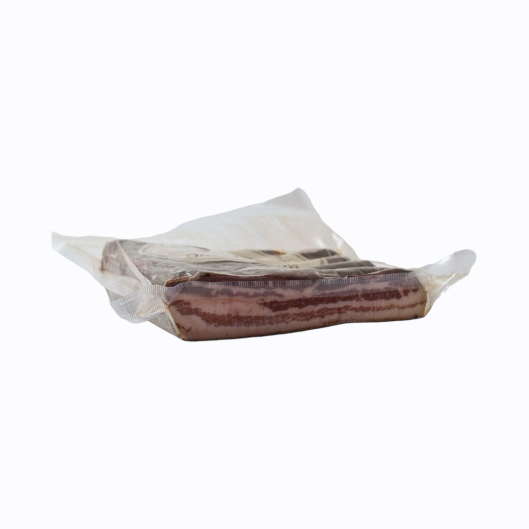 Pancetta - durchwachsener Speck – flach (ca. 1,2kg; vakuumiert), Montalcino Salumi