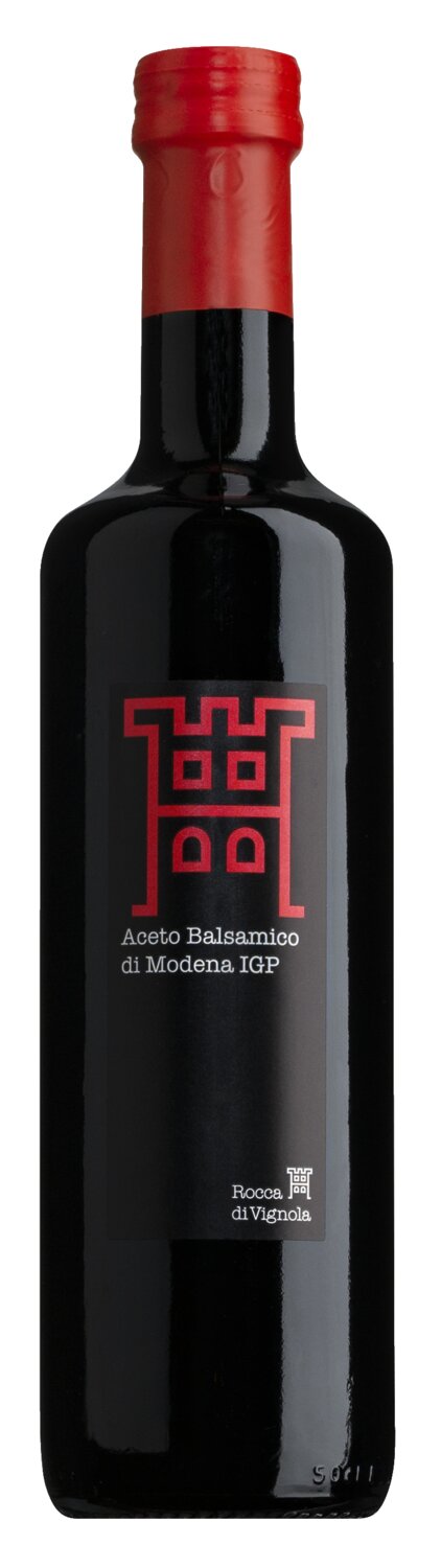 Rocca di Vignola: Balsamessig aus Modena mit g.g.A. Basic 1.0 (rot) - Aceto Balsamico di Modena, 500ml