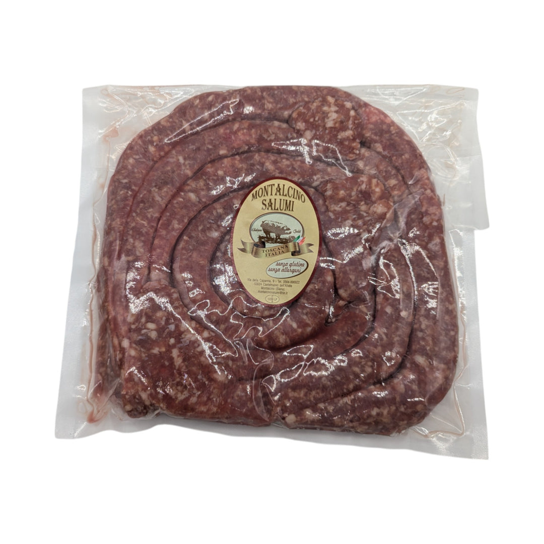Salsiccia Luganica - toskanische Bratwurst (ca. 1 kg; vakuumiert), Montalcino Salumi