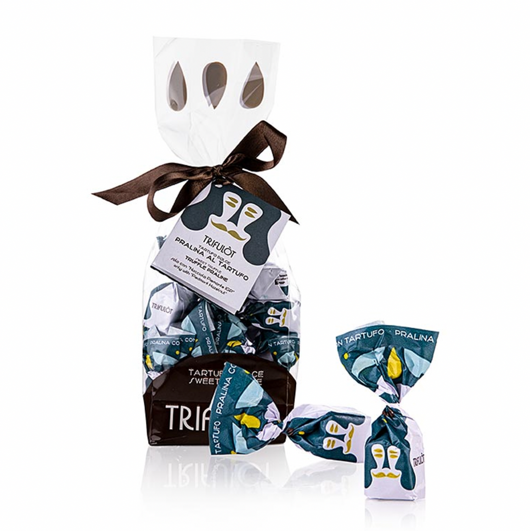 Tartuflanghe: Trüffelpralinen - Tartufi dolci d'Alba Dulcis Tuber, mit Sommertrüffeln, 180 g