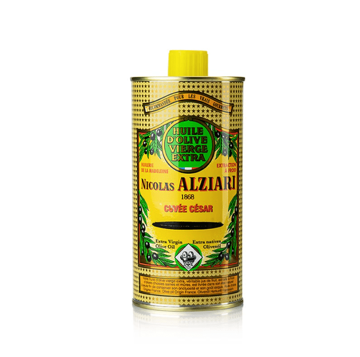 Alziari: Natives Olivenöl Extra, "Cuvée César", Cailletier Olive, Grand Cru, 500 ml