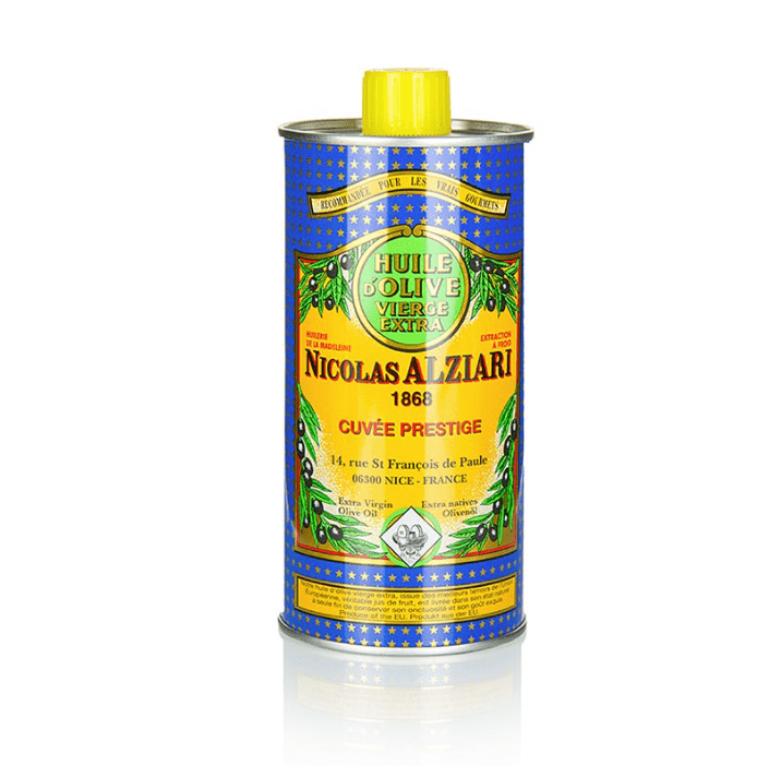 Alziari: Natives Olivenöl Extra, "Cuvee Prestige", Fruité Douce, mild, 500 ml