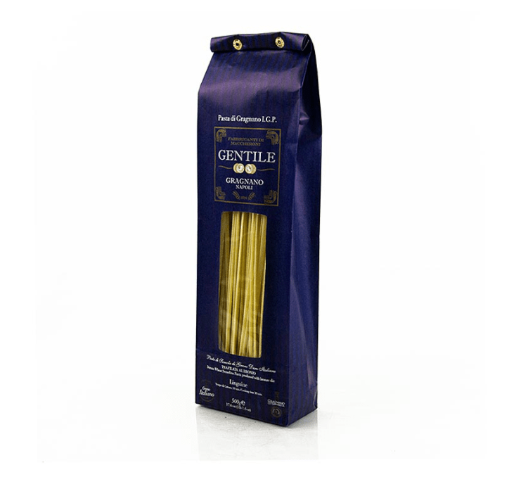 Pastificio Gentile Gragnano IGP - Linguine, étiré au bronze, 500 g