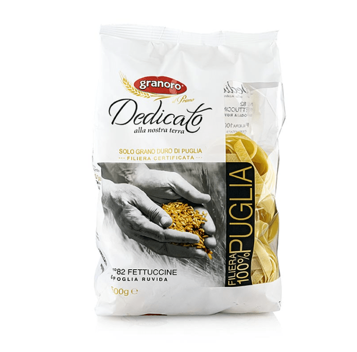 Granoro : Fettuccine, nids de pâtes à large ruban, n°82, 500 g
