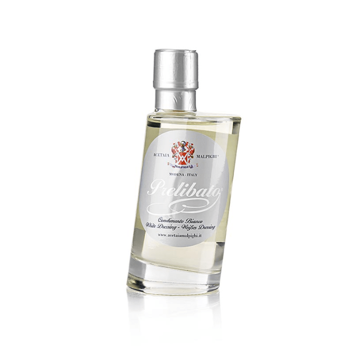 Malpighi : Prelibato, Balsamico Bianco Condimento, 5 ans, fût en bois de frêne, 200 ml