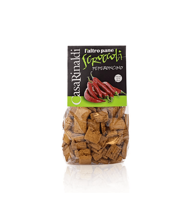 Scroccoli al peperoncino - snacks au piment, 300 g
