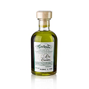 Tartuflanghe: L´Oro Extra Virgin Olive Oil with white truffle aroma (truffle oil), 100 ml