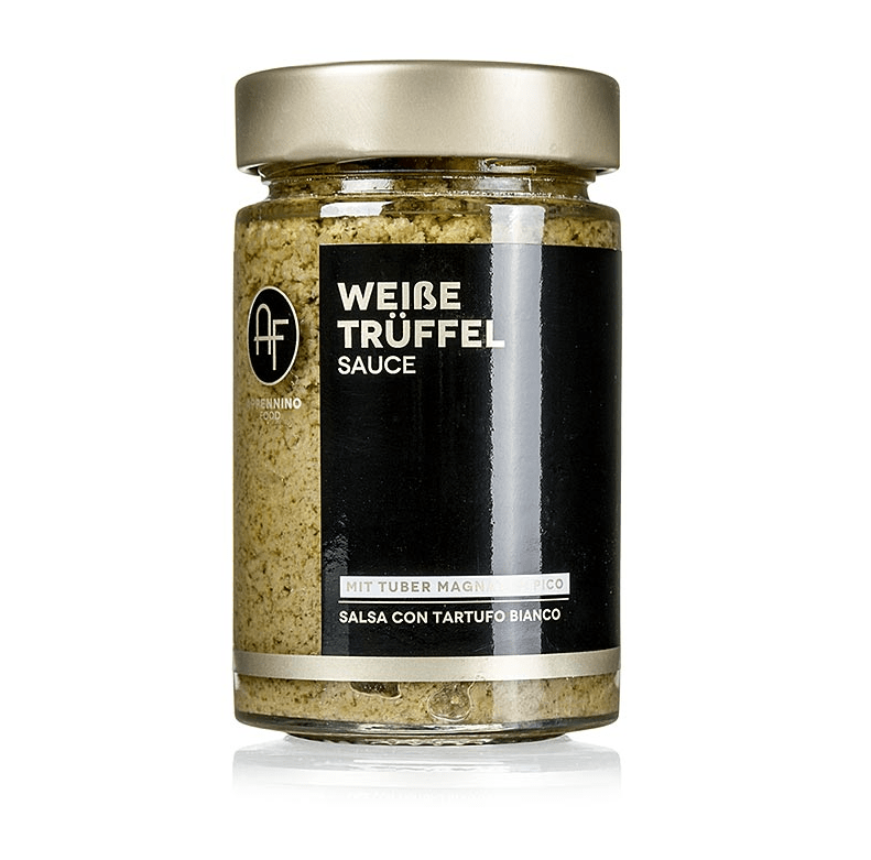 Appennino: Truffle sauce (Salsa Tartufata), with white truffles (Tuber magnatum), 180g