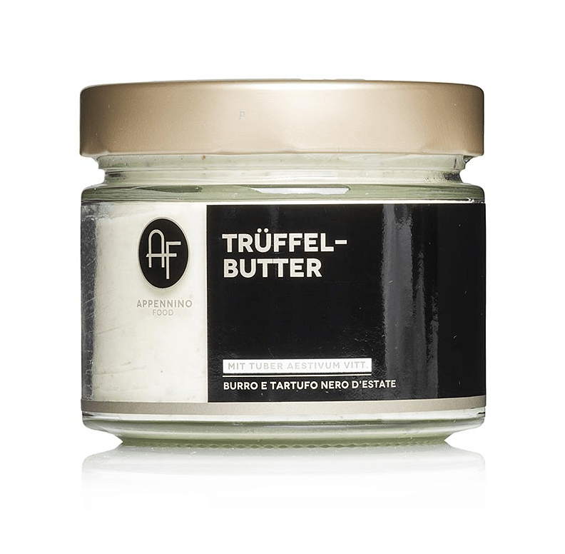 Appennino: Truffle butter preparation with summer truffles (BURRO con Tartufo), 250 g