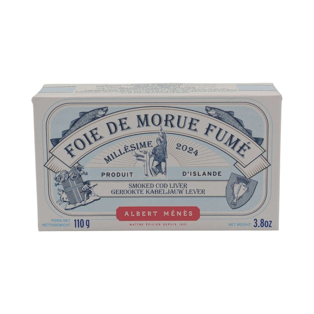 Albert Menes: Geräucherte Jahrgangsleber vom Dorsch / Kabeljau