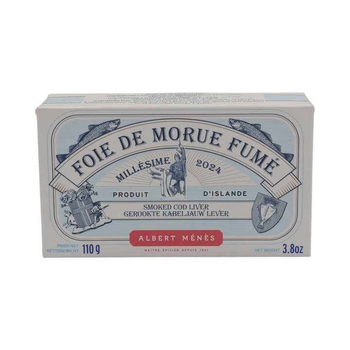 Albert Menes: Geräucherte Jahrgangsleber vom Dorsch / Kabeljau