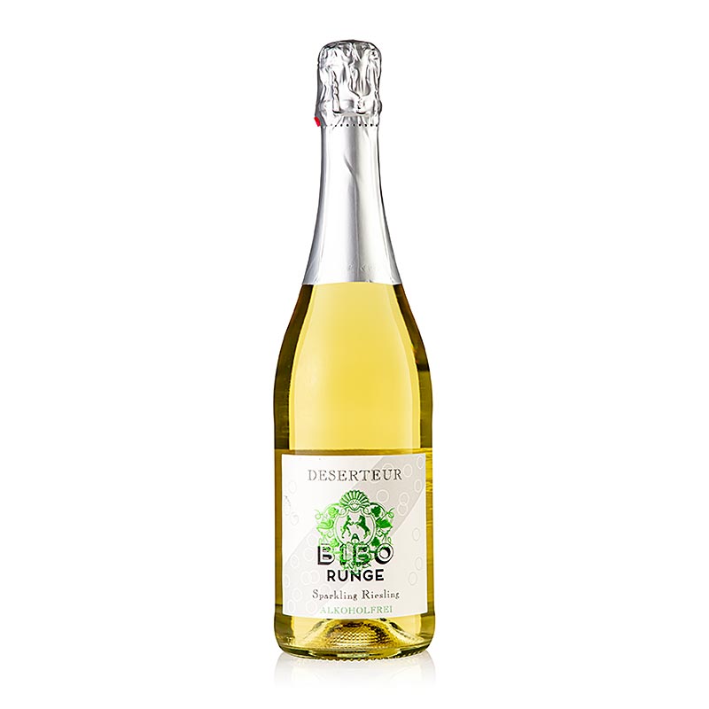 Bibo Runge: Deserteur Sparkling Riesling, alkoholfrei und Vegan