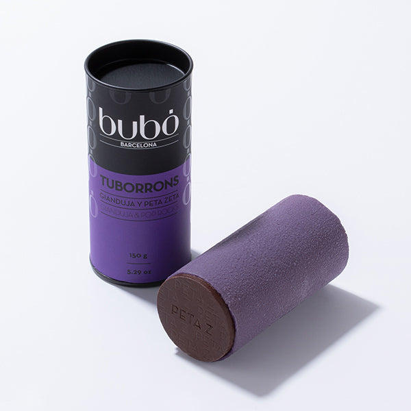 Bubo: Nougat con pralina di nocciola e Pop Rocks - Tuborron di gianduia e peta zeta, 150g