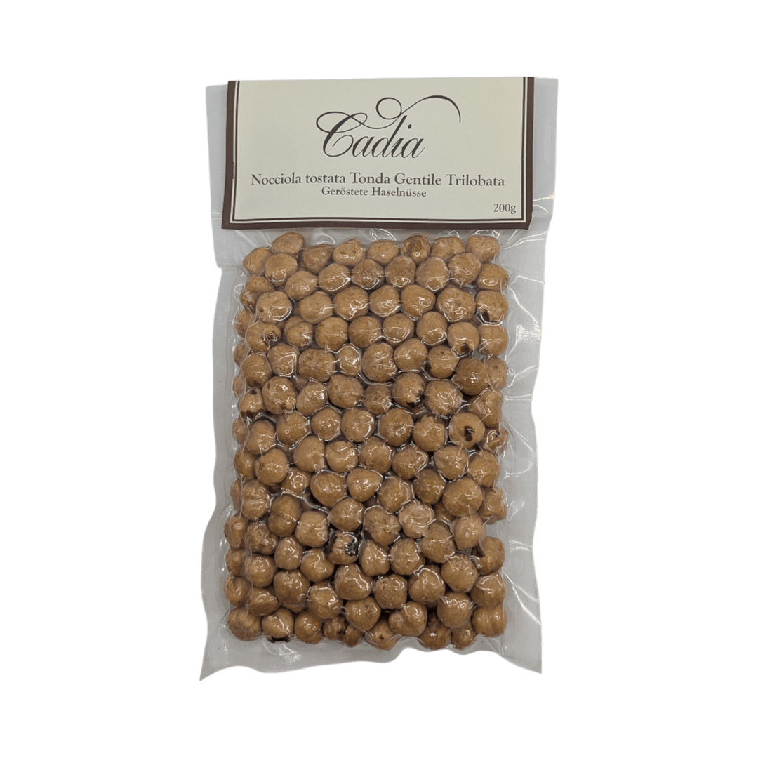 Cadia: Piemonteser geröstete Haselnüsse, Nocciola Piemonte - Tonda Gentile, 200g