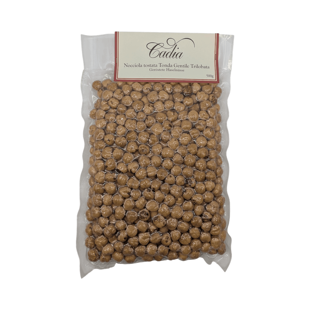 Cadia: Piemonteser geröstete Haselnüsse, Nocciola Piemonte - Tonda Gentile, 500g