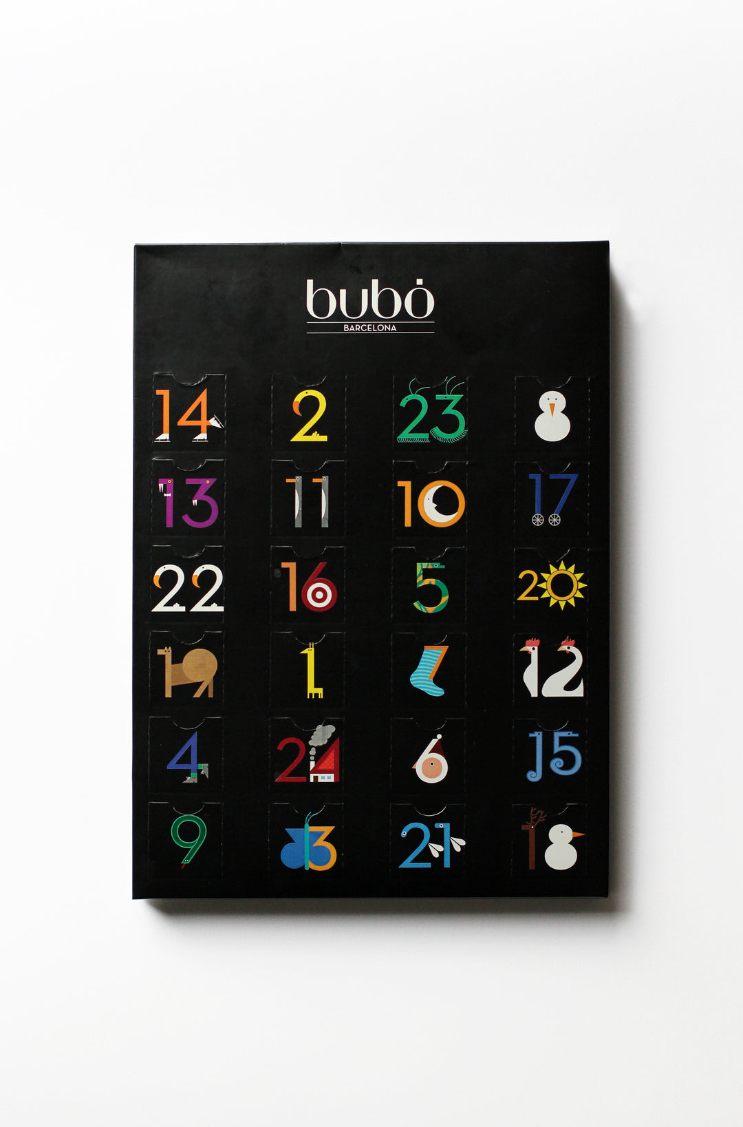 Bubo: Calendario dell'Avvento nero - Calendario dell'Avvento nero