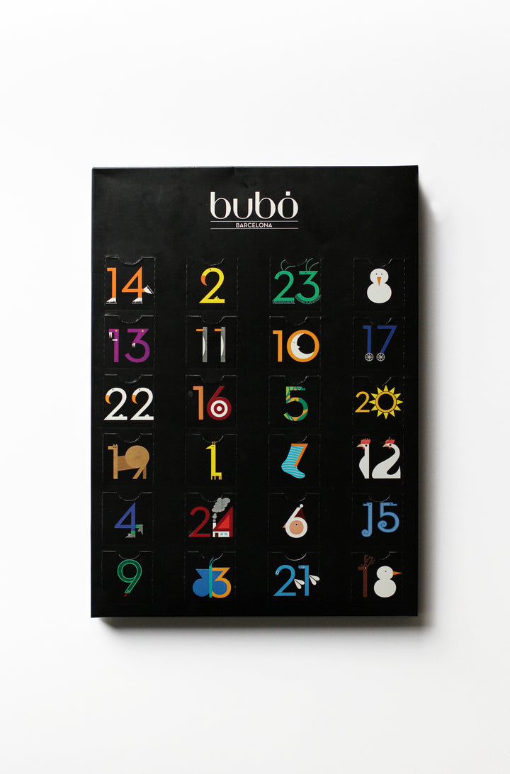Bubo: Calendario dell'Avvento nero - Calendario dell'Avvento nero