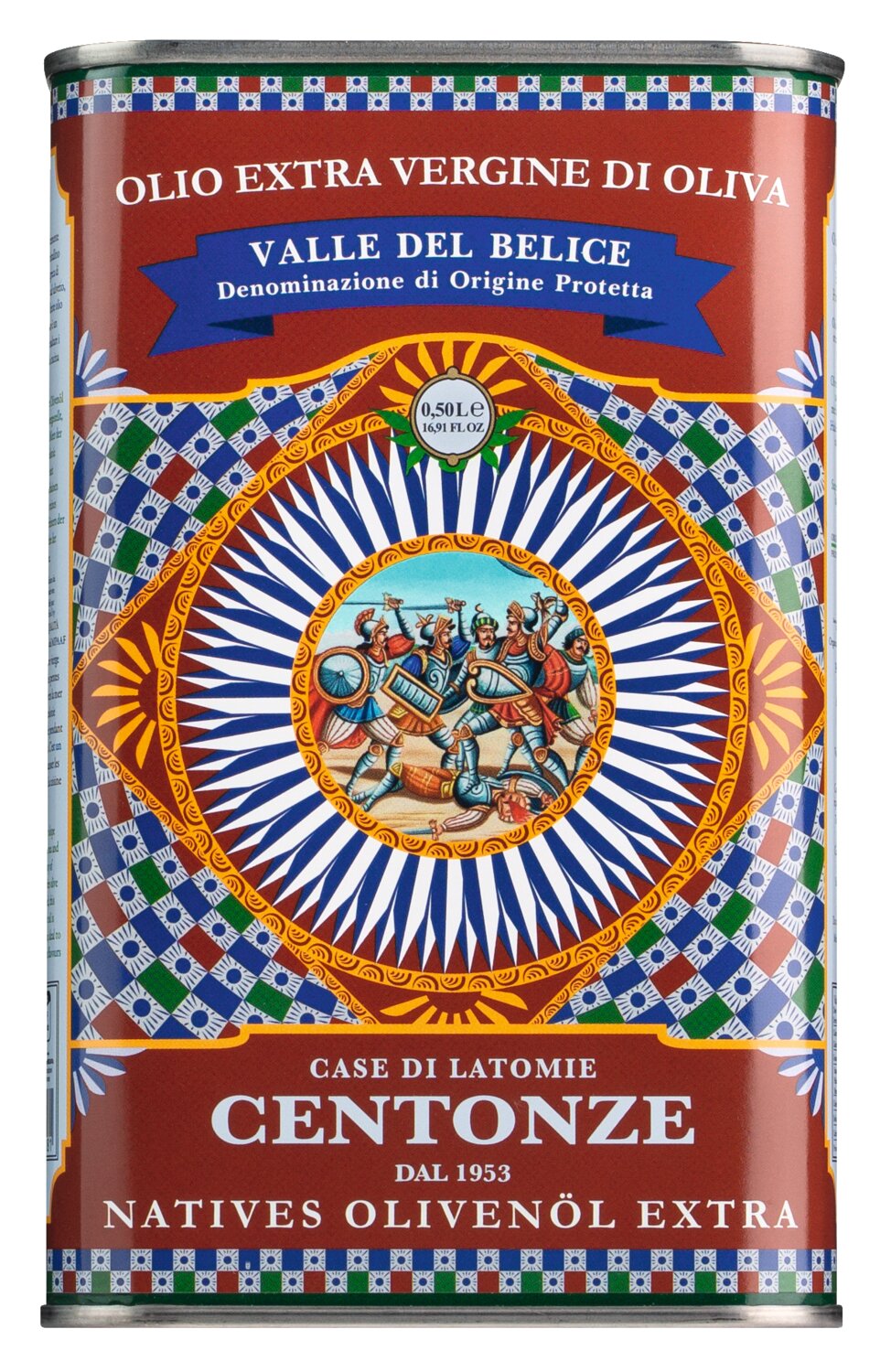 Centonze: Natives Olivenöl extra - Valle del Belice DOP, 500ml