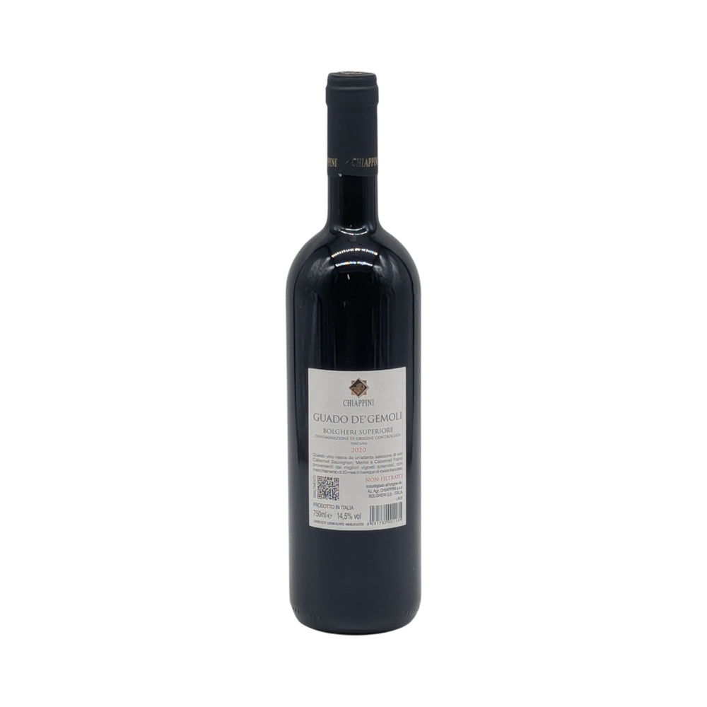 Giovanni Chiappini: Guado de' Gemoli Bolgheri Superiore Rosso DOC 2020 - Piemont Express