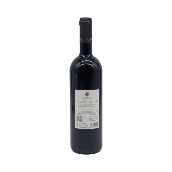 Giovanni Chiappini: Guado de' Gemoli Bolgheri Superiore Rosso DOC 2020 - Piemont Express