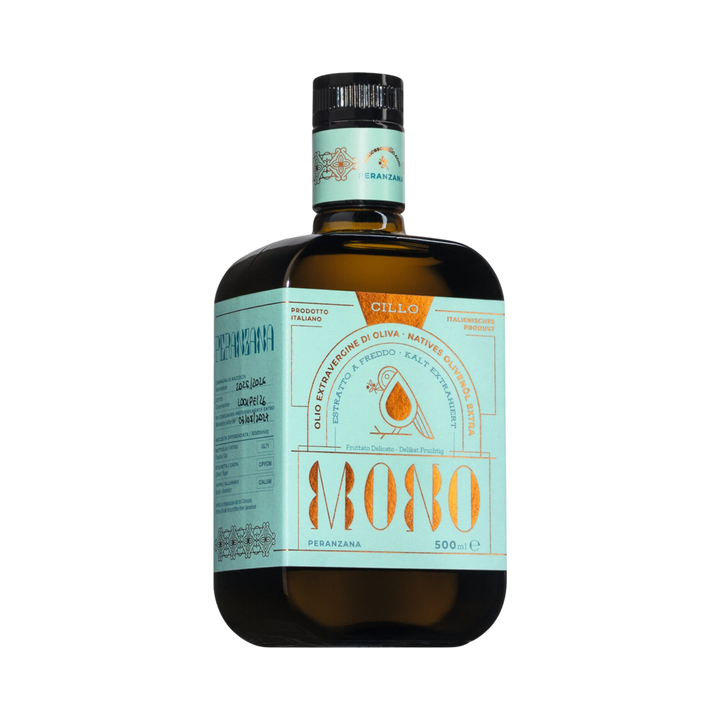 Cillo: Natives Olivenöl extra ,Monocultivar Peranzana', 250 ml - Piemont Express