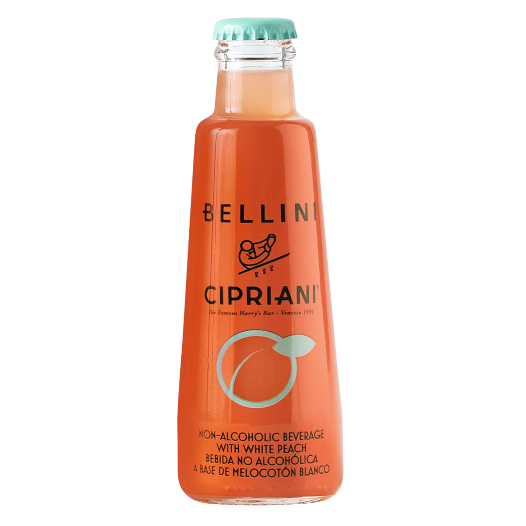 Cipriani: Virgin Bellini - Cocktailgetränk mit weißem Pfirsichpüree, alkoholfrei, 180 ml