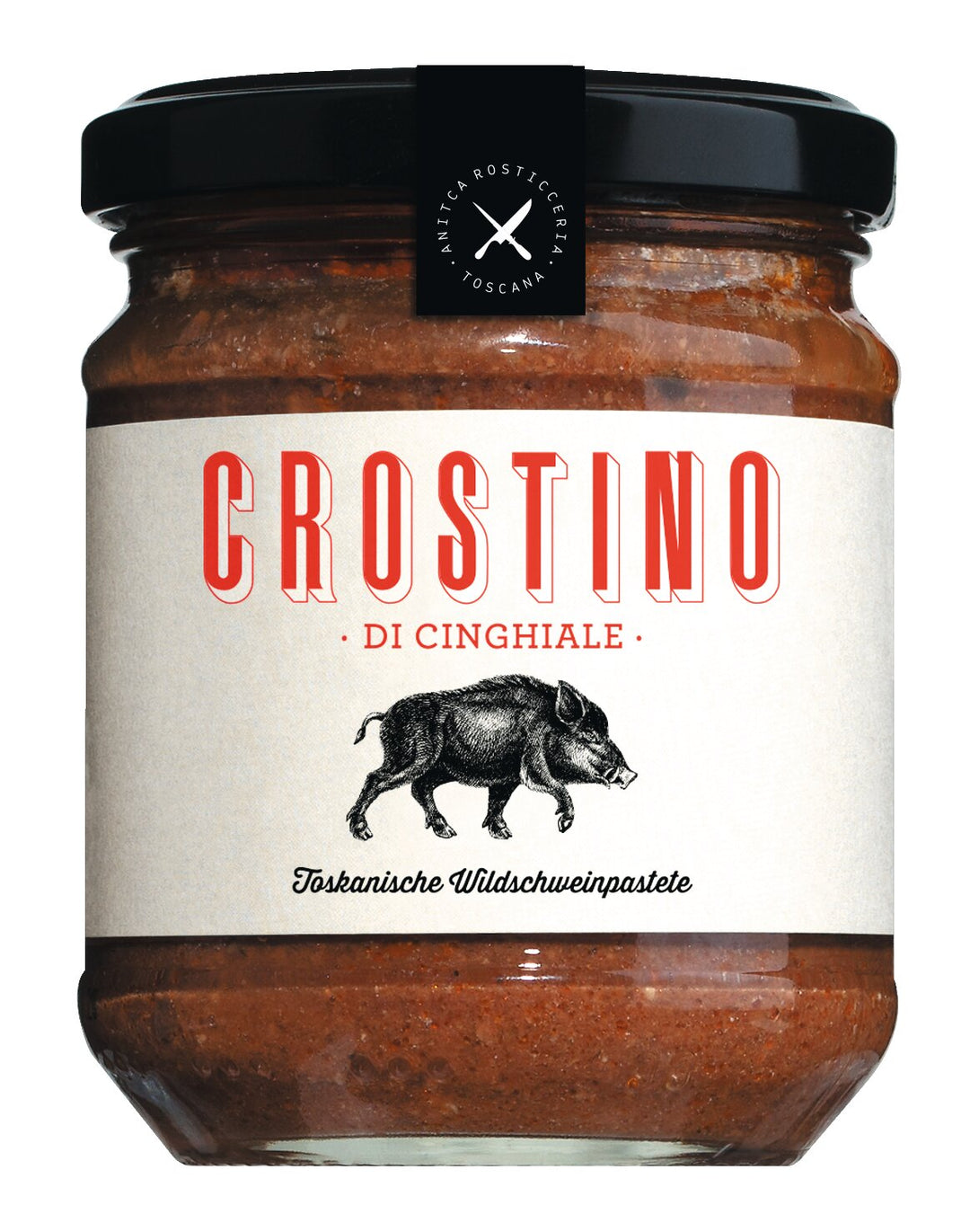Viani: Toskanische Wildschweinpastete - Crostino Toscano - Pate di cinghiale, 180 g