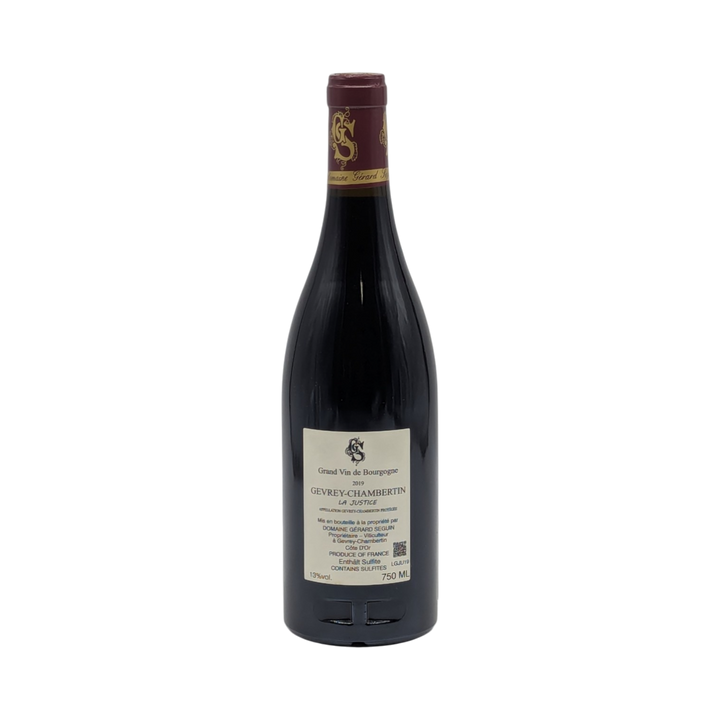 Gerard Seguin: Gevrey-Chambertin La Justice 2020 - Piemont Express