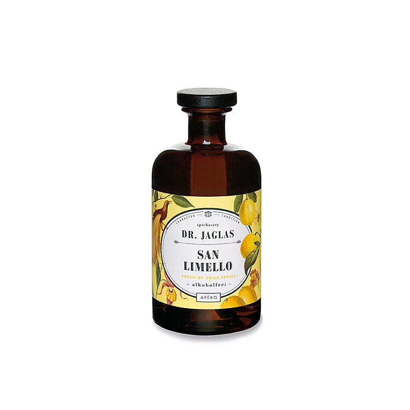 Dr. Jaglas: San Limello Apero, alkoholfrei, VEGAN, 500 ml
