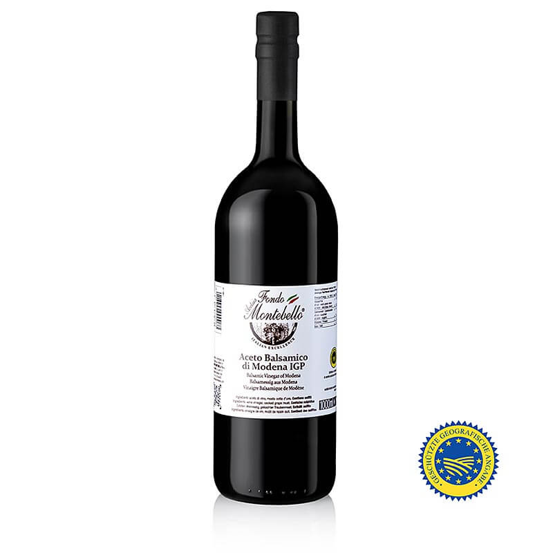 Fondo Montebello: Aceto Balsamico di Modena IGP - weißer Karton FM01, 1000ml