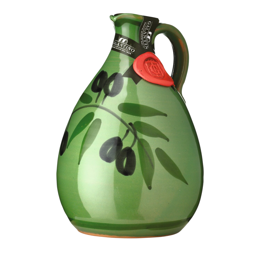 Galantino: Natives Olivenöl extra ,Affiorato‘ - im Tonkrug, 500 ml