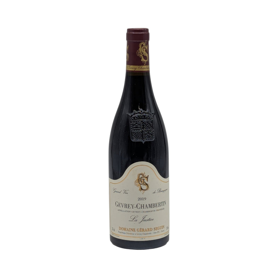 Gerard Seguin: Gevrey-Chambertin La Justice 2019 - Piemont Express