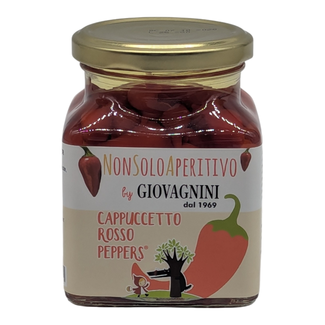 Giovagnini: Cappuccetto Rosso Peppers - "Rotkäppchen" Peperoni Tropfen, 310g