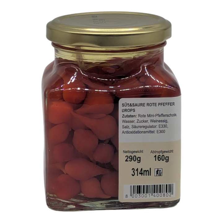 Giovagnini: Cappuccetto Rosso Peppers - "Rotkäppchen" Peperoni Tropfen, 310g