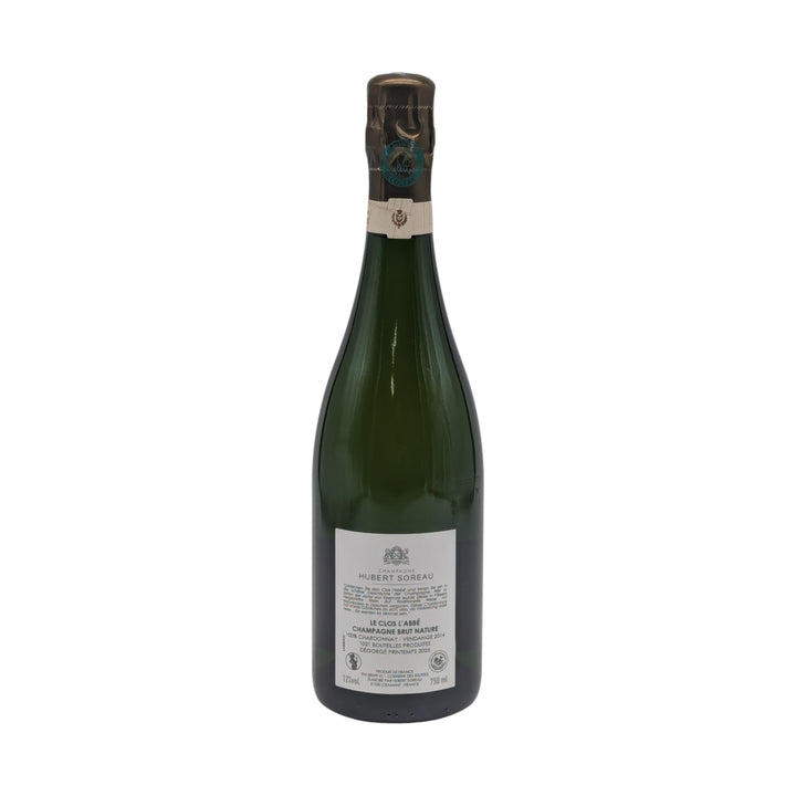 Hubert Soreau: Clos de l'Abbe 2014