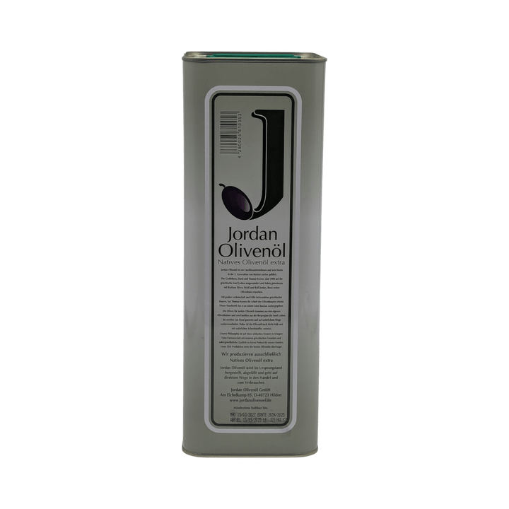 Jordan Olivenöl: Natives Olivenöl extra, Kanister, 5,00 Liter