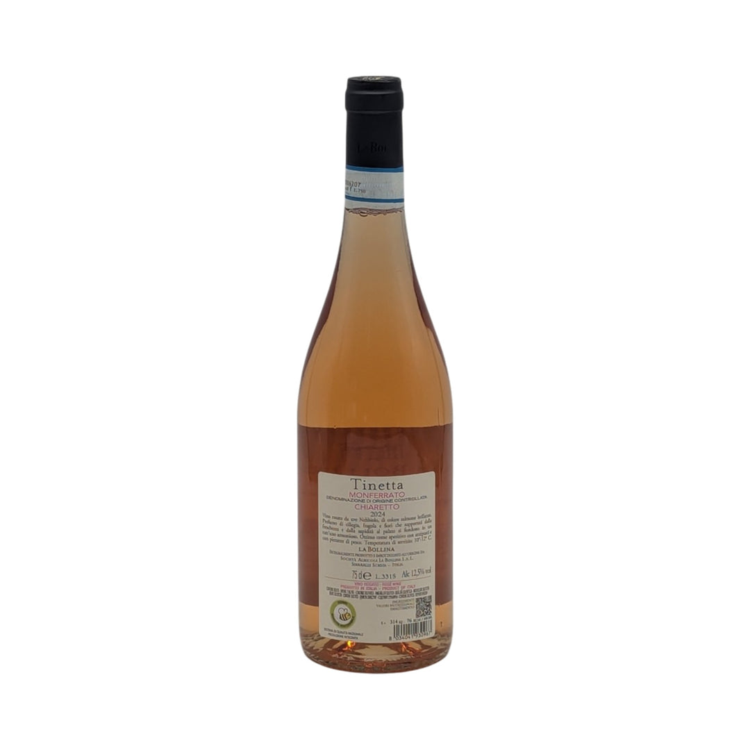 La Bollina: Tinetta Monferrato Chiaretto DOC 2024 - Piemont Express