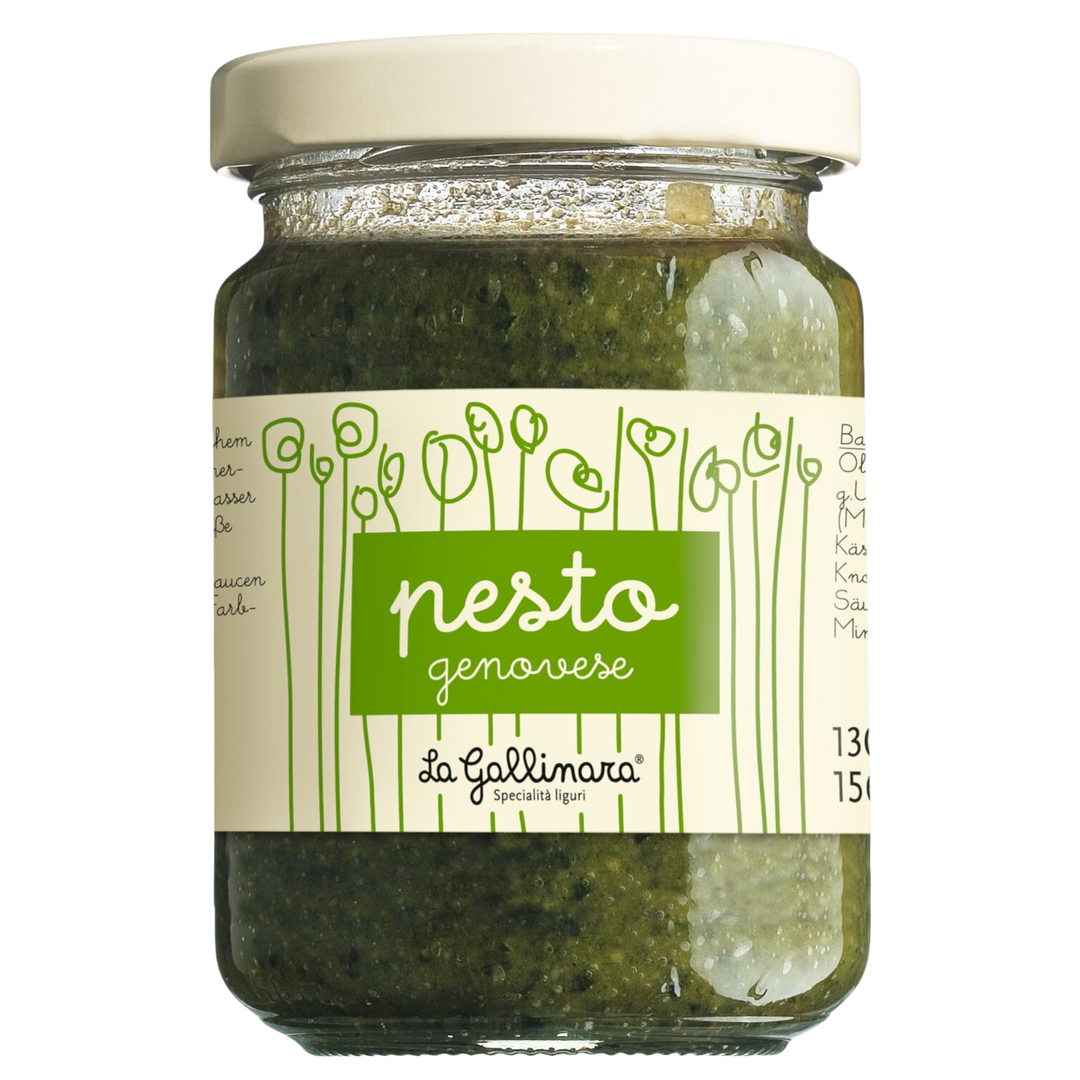 La Gallinara: Basilikumpesto nach Genueser Art - Pesto Genovese, 130g