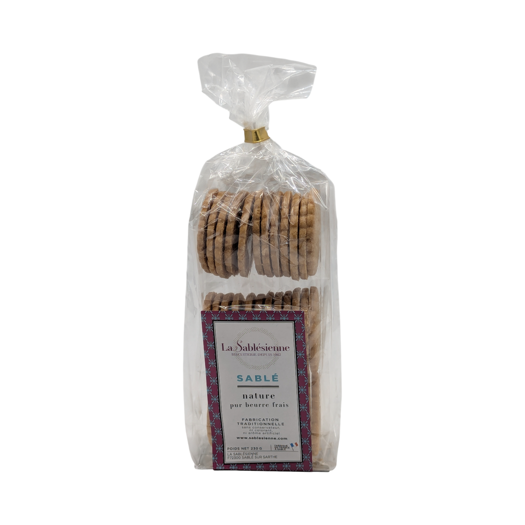 La Sablesienne: Reine biscotti al burro - Petit Sablé naturale puro burro, 230 g