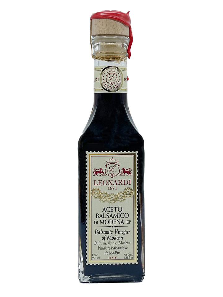 Leonardi: Aceto Balsamico di Modena - Francobollo 10 - 5 Medaillen, 250 ml - Piemont Express