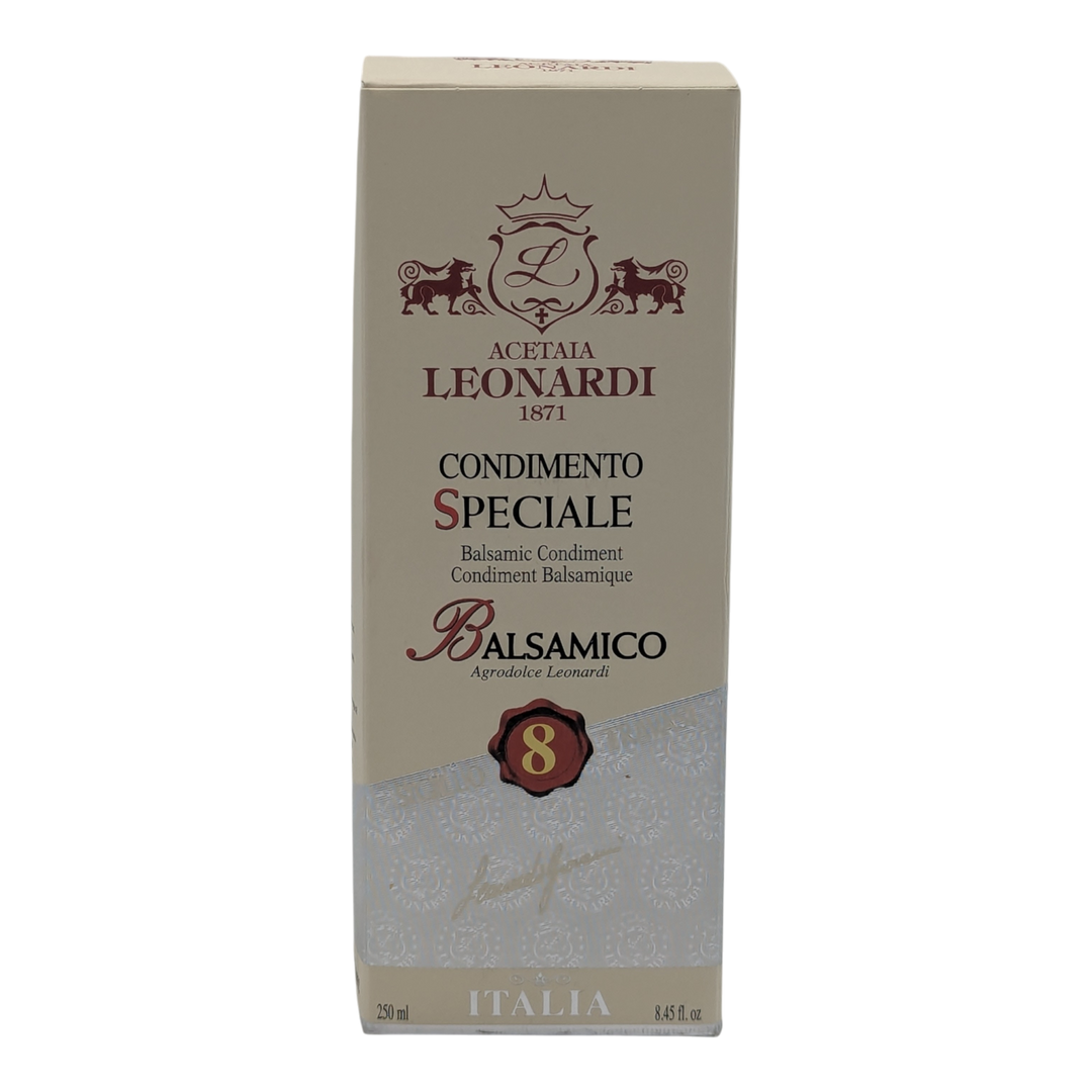Leonardi: Condimento Balsamico Agrodolce - "Sigillio" Agento - 8 Jahre, 250 ml