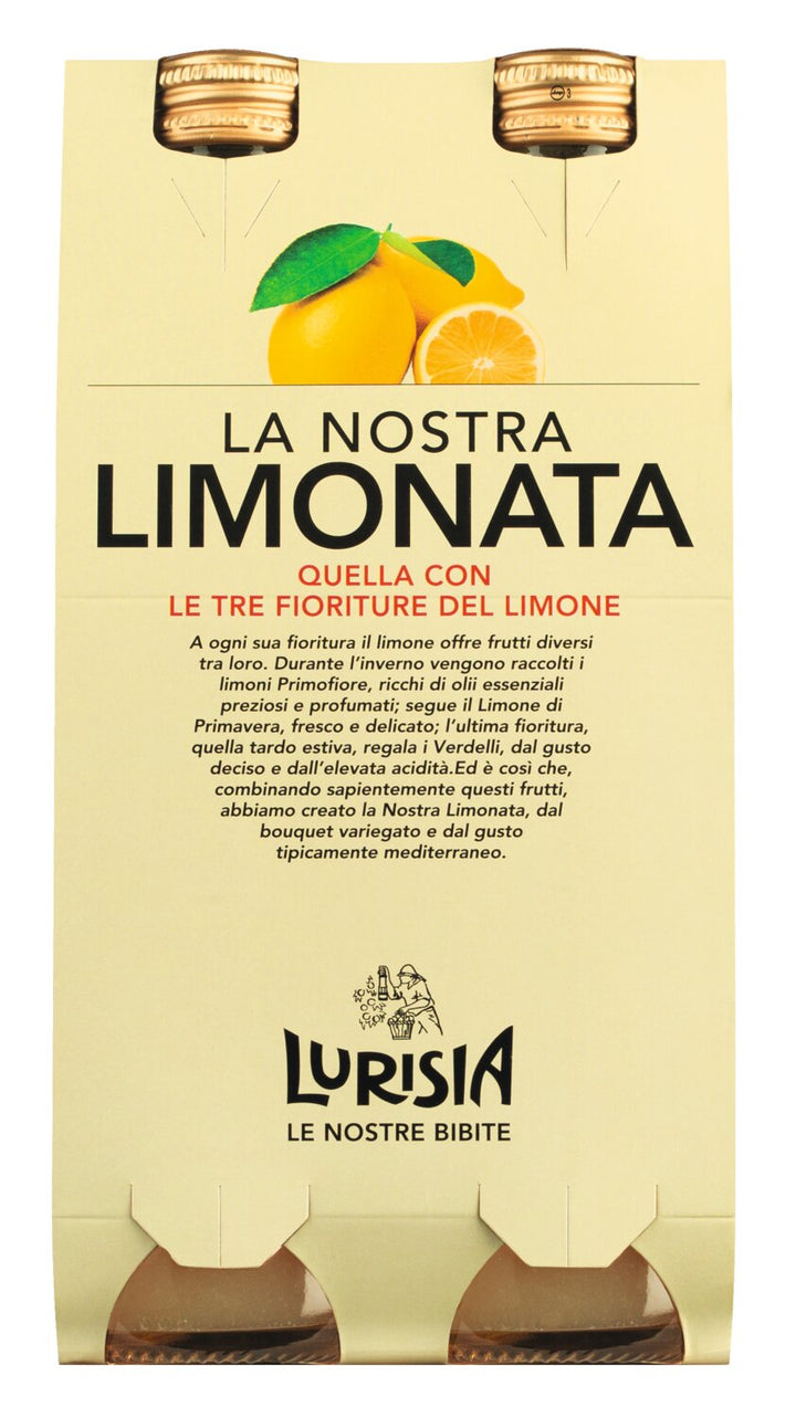 Lurisia: Limonata - Zitronenlimonade, ungefiltert, 4x 275 ml - in OVP