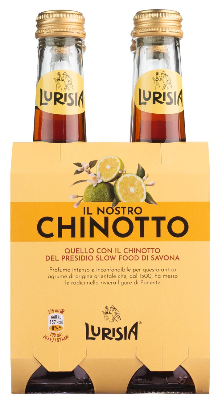 Lurisia: Chinotto - Blutorangenlimonade, 4x 275 ml - in OVP