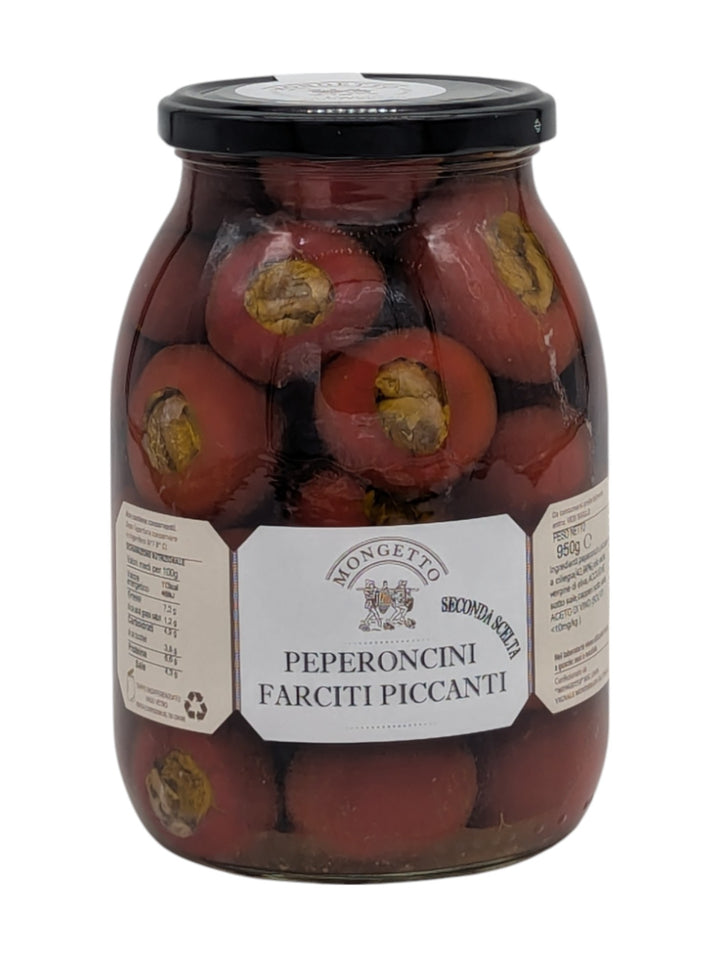 Il Mongetto : Peperoncini Farciti (poivrons farcis) - 950 g