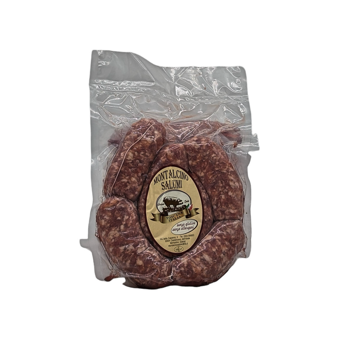 Salsiccia - Tuscan sausage (approx. 1 kg; vacuum packed), Montalcino Salumi