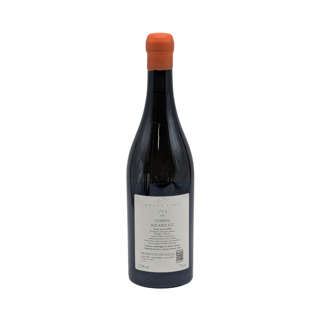 Monte Cimo: 954 s.l.m. Solaris PIWI 2022 - Piemont Express
