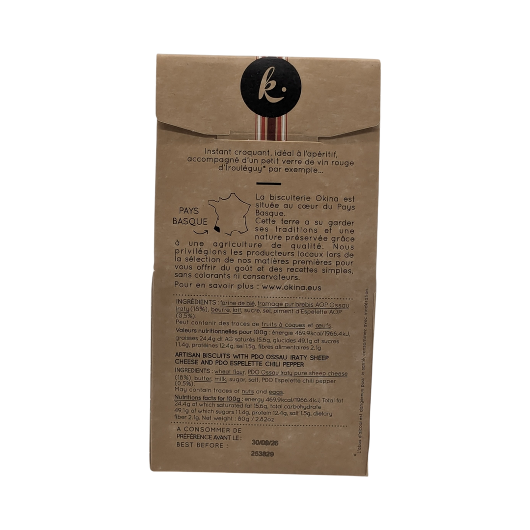 La Sablesienne: Chokladkakor - Smördegskakor med chokladbitar - Småkakor med chokladbitar, 125 g